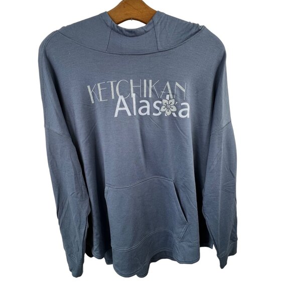 Gear For Sports Hoodie Size Medium Ketchikan Alaska Pullover Long Sleeve NEW - Picture 1 of 8